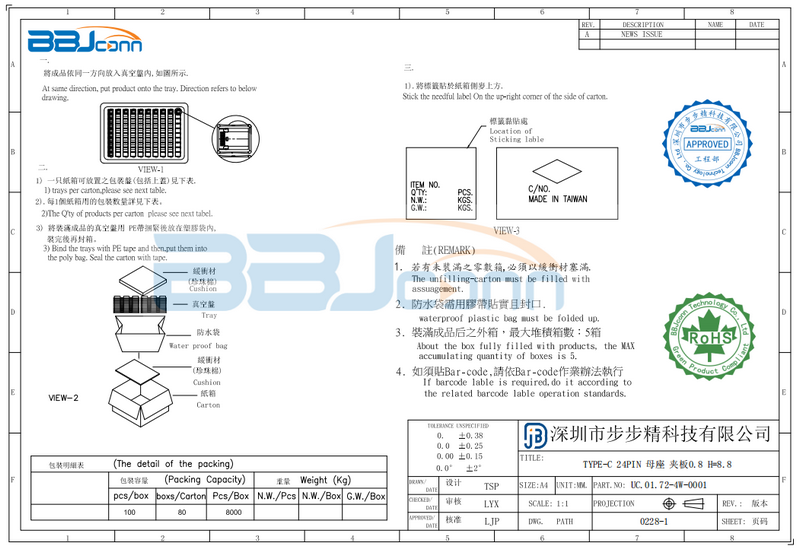 Type-c插座-2